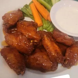 hobanero mango wings.. all flats