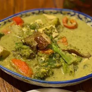Green Curry Vegetarian/Vegan One of my favorites