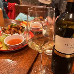 Perfect white wine paired with the mild spicy pumpkin curry!