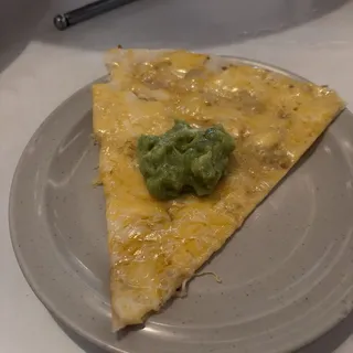 Guacamole Cheese Crisp