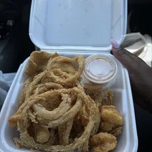 Ordered lunch to-go