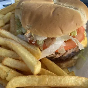 Like $10 cheese burger