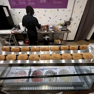 Topping choices