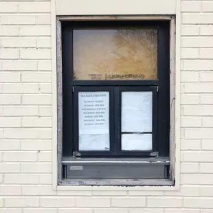 Drive-thru window