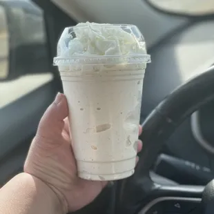 Snickerdoodle milkshake