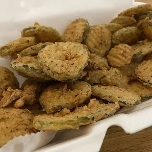 Fried dill pickles