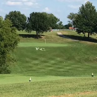Only course in KC with this kind of Royals spirit...