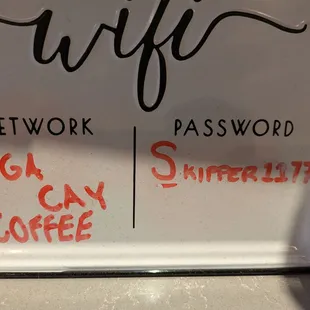 Wifi at Tega Cay Coffee Company