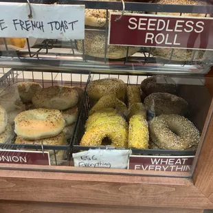 food, bagel, bagels