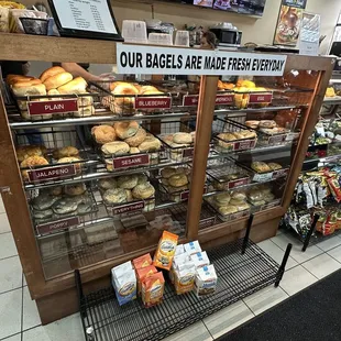 Nice Selection of Bagels