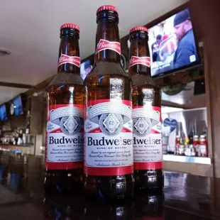 Come in and enjoy $2 Budweiser bottles!!