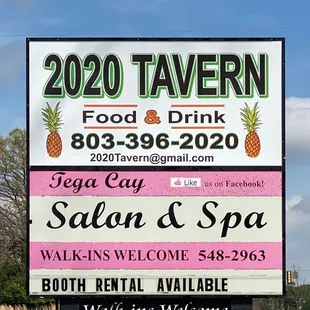 Look for our sign! Located right off of Gold Hill Road and Hubert Graham Way