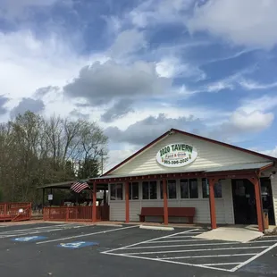 Great view of the front of our establishment!