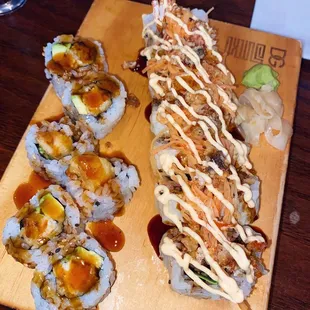 sashimi, sushi, sushi and sashimi, food