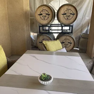 Patio seating