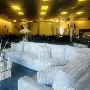 This couch is so soft and comfortable