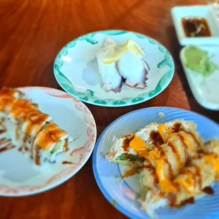 sushi and sashimi, sushi, sashimi, food