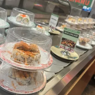 Conveyor Belt sushi?.......huh....I gotta see this....