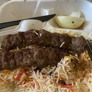 Chelo Kabob Koobideh