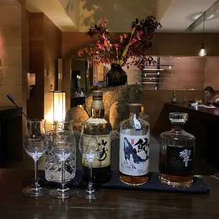Japanese Whiskey Wine Tasting