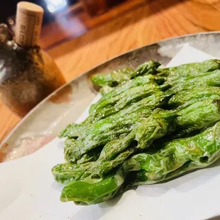 Shishito peppers