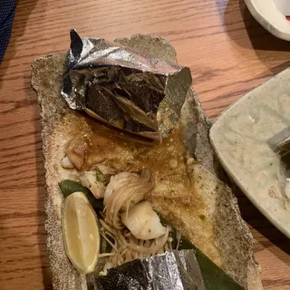 Foil Wrapped Matsutake Mushroom