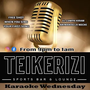 Wednesday Karaoke night