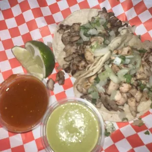 Chicken tacos