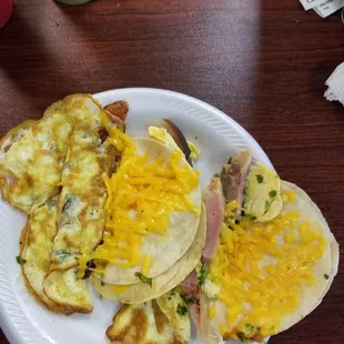 The best breakfast tacos!