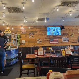 Interior and order counter