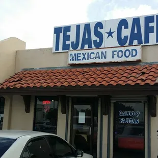 Its a little hidden so this is what the outside looks like!