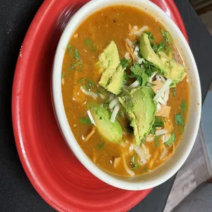 Chicken tortilla soup