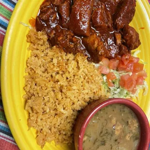 Yummy south of the border tacos plate  Plus the daily specials , always different