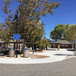 It's a nice large rest area... Decent restrooms. Let your dog out for a break... 9/20/15