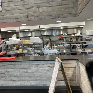 This was impressive- it&apos;s an assembly line. Food came out fresh and hot.