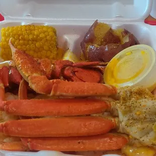 Snow Crab Plate