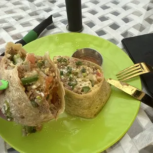 Machaca burrito