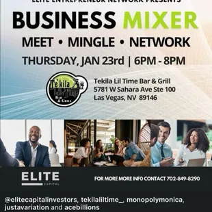Monthly mixer