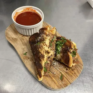 Birria grilled cheese