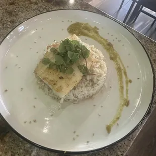 Chilean Seabass served with tequila lime rice