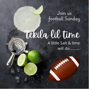 Football and Tekila