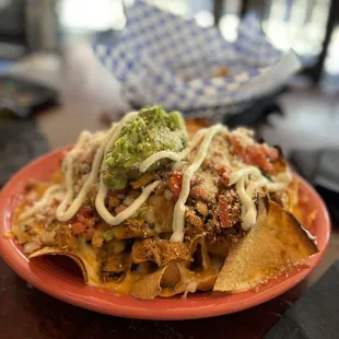Chicken nachos