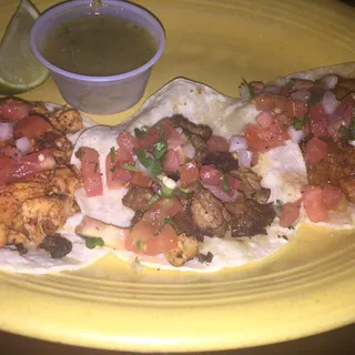 3 Pork Al Pastor Tacos
