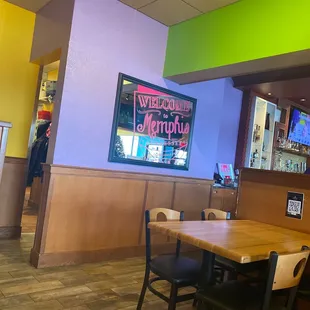 Dining area