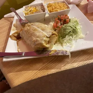 BURRITO SUIZO STEAK