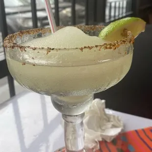 Basic lime margarita $6