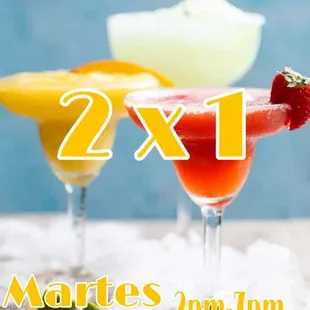 Margaritas 2x1