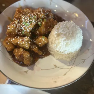 Sesame chicken