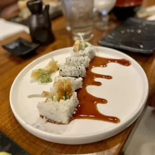 Chicken tempura roll