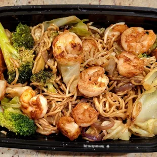 Yakisoba Shrimp